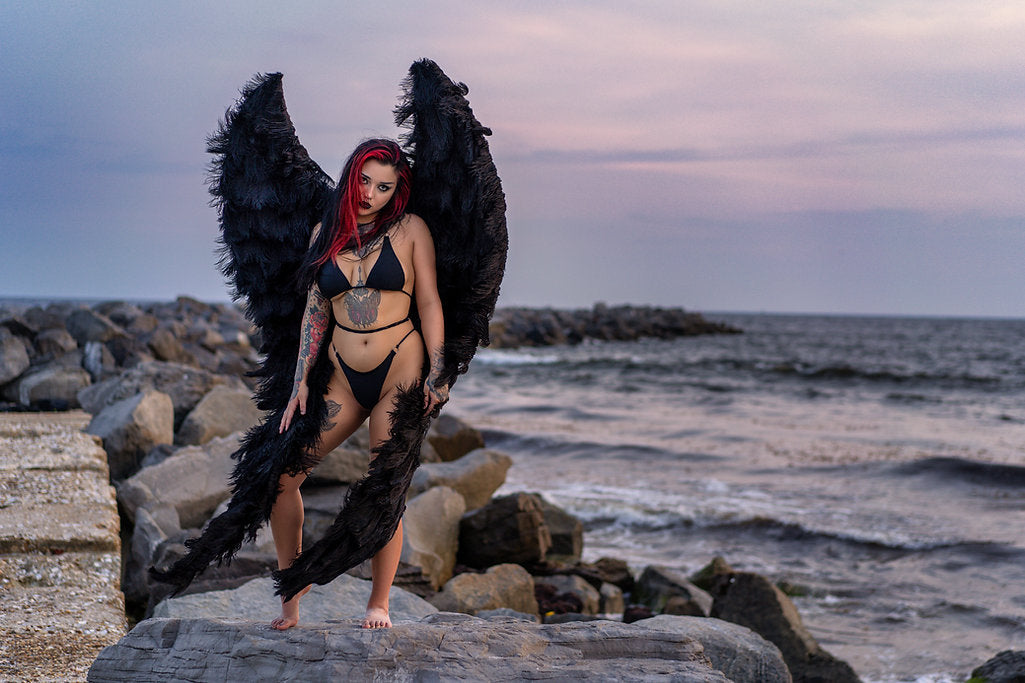 DEPOSIT ONLY Malevolent Wings™️ with Adjustable Corset