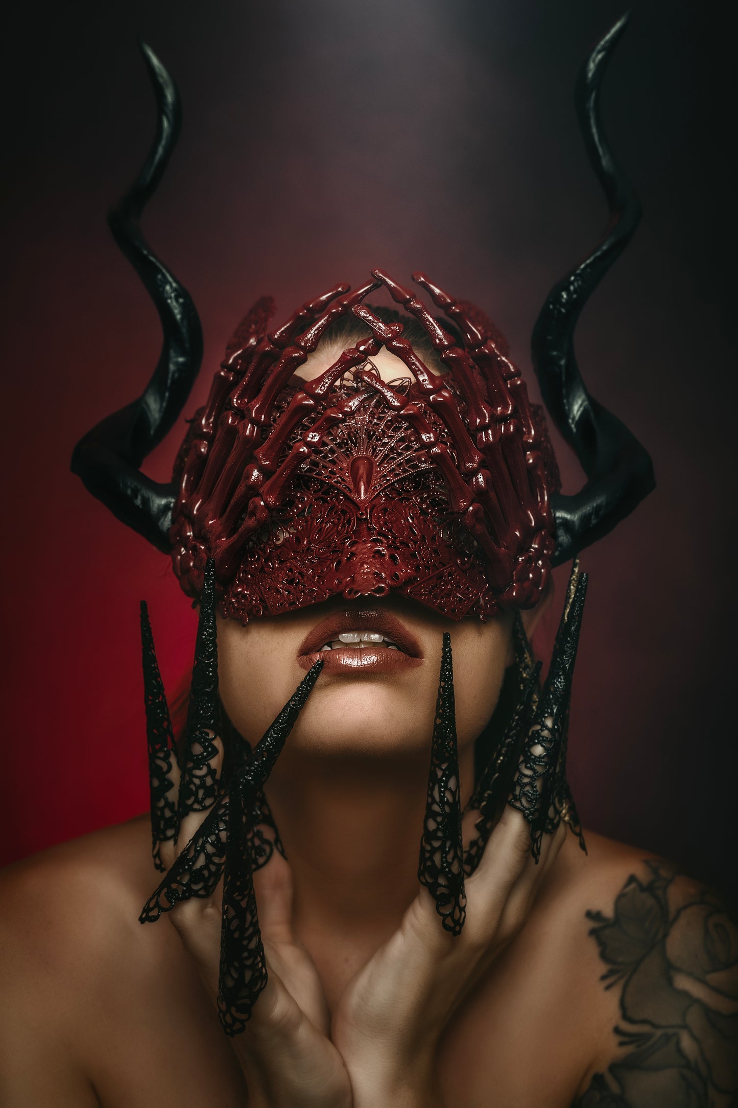 Blind Mask with Hands