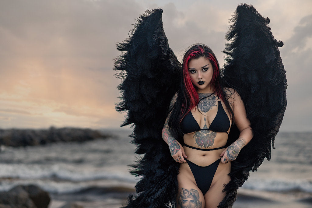 DEPOSIT ONLY Malevolent Wings™️ with Adjustable Corset