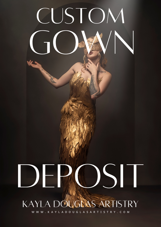 DEPOSIT ONLY Custom Couture Gown